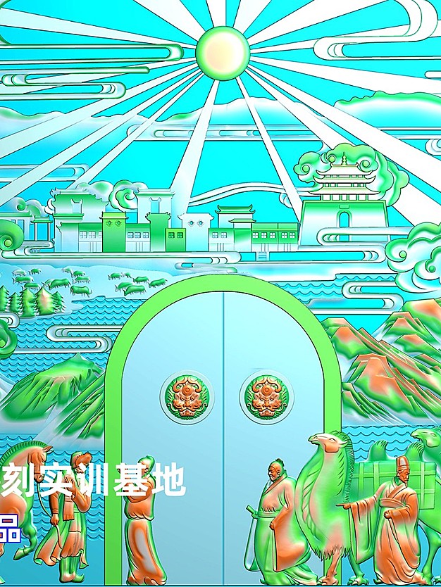 公园背景墙
