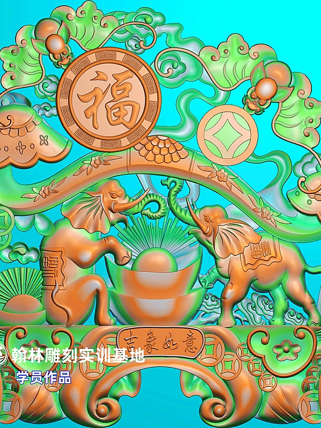 大象摆台