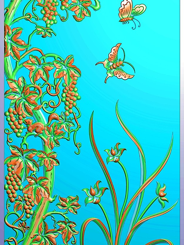 葡萄兰花
