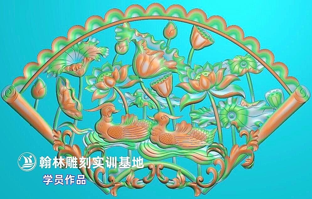 荷花鸳鸯